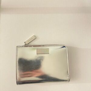 Kate Spade Metallic Silver Wallet